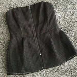 Rachel Roy Strapless / Bustier Corset Top
